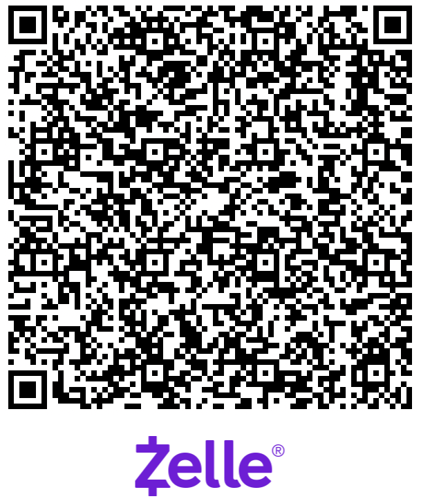 CCSV Road Association Zelle QR Code